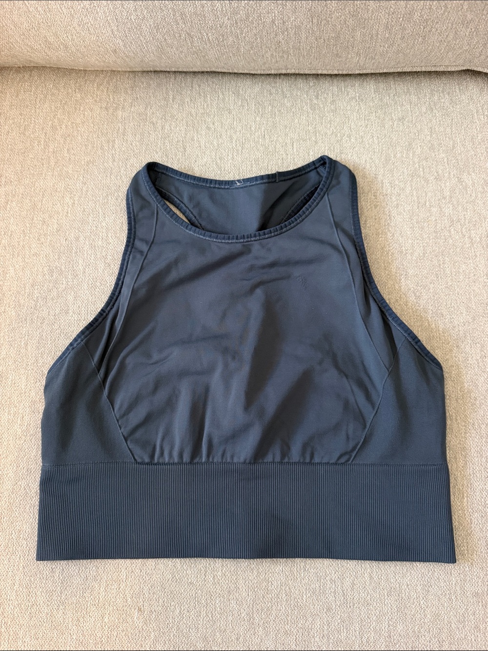 Lululemon High Neck Sports Bralette - Charcoal